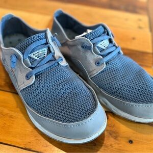 Men's Columbia PFG Blue Slip-on Boat Shoe